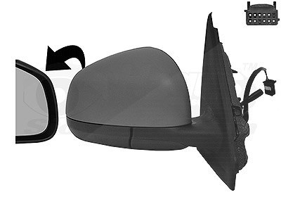 Van Wezel Außenspiegel [Hersteller-Nr. 4368804] für Renault, Smart