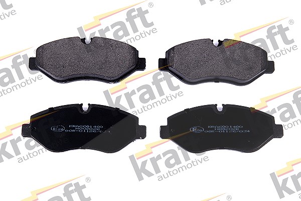Kraft Automotive Bremsbelagsatz, Scheibenbremse [Hersteller-Nr. 6001400] für Mercedes-Benz, VW