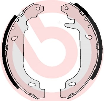 Brembo Bremsbackensatz [Hersteller-Nr. S68520] für Renault