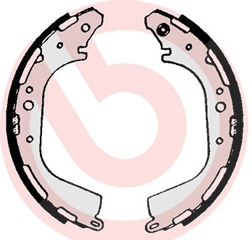 Brembo Bremsbackensatz [Hersteller-Nr. S56529] für Infiniti, Nissan
