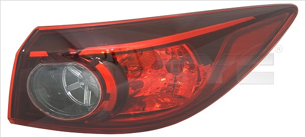 Tyc Heckleuchte [Hersteller-Nr. 11-6873-15-2] für Mazda