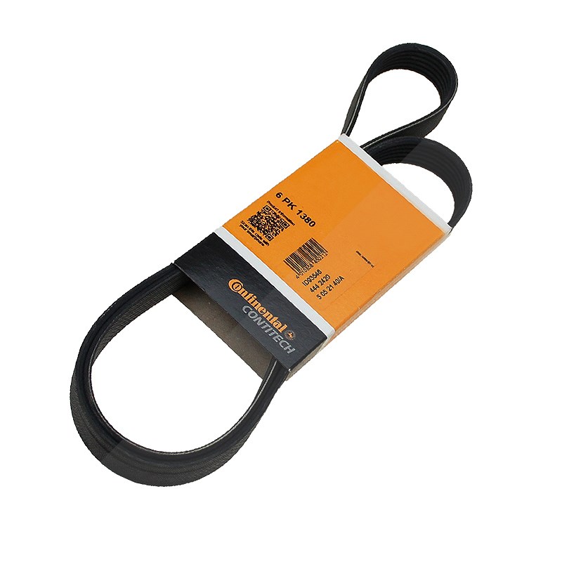 Continental Ctam Keilrippenriemen [Hersteller-Nr. 6PK1380] für Ford, Chevrolet, Opel, Vauxhall