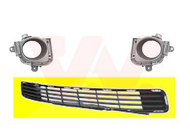 Van Wezel Lüftungsgitter, Stoßfänger [Hersteller-Nr. 5467590] für Toyota