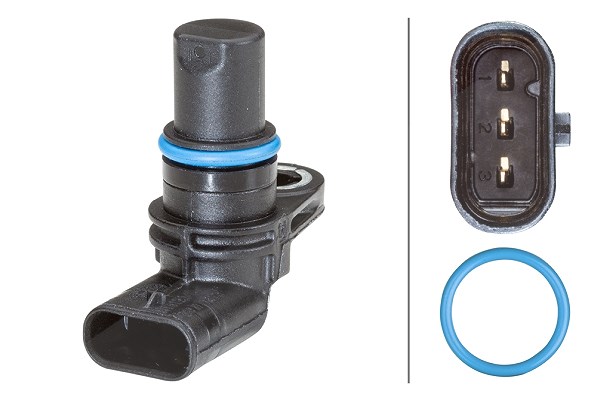 Hella Sensor, Nockenwellenposition [Hersteller-Nr. 6PU013122-191] für Porsche, VW, Seat, Skoda, Audi