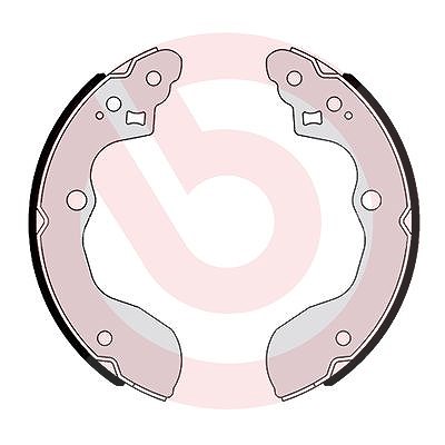Brembo Bremsbackensatz [Hersteller-Nr. S79526] für Suzuki