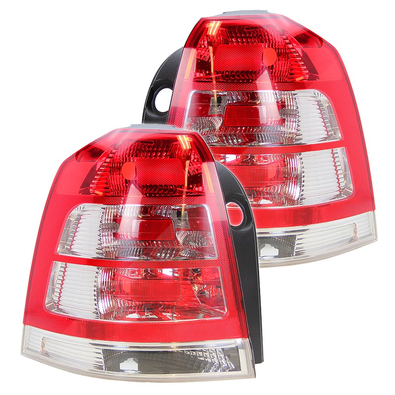 Bestprice 2x Heckleuchte, Blinker glasklar, ohne Lampenträge [Hersteller-Nr. 10427736] für Opel
