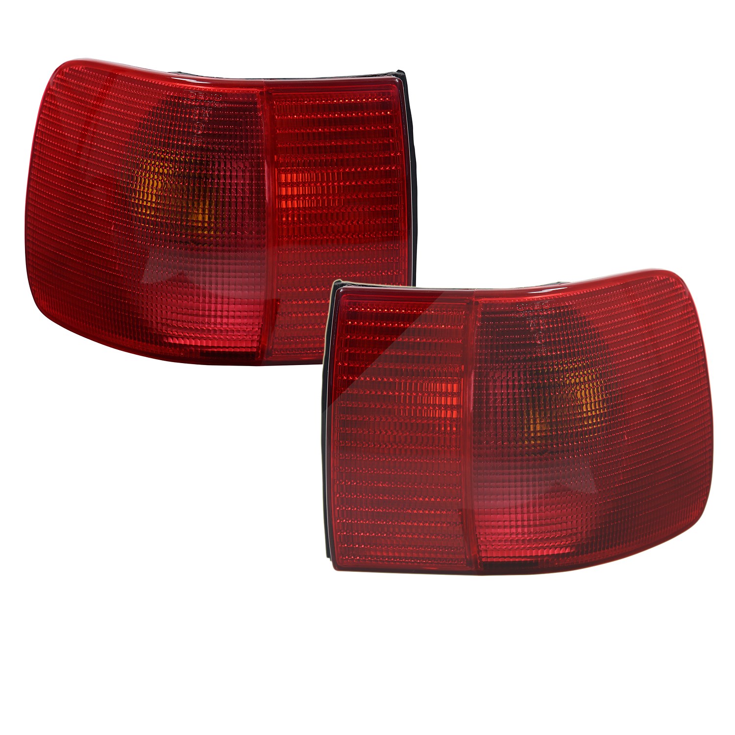 Bestprice 2x Heckleuchte außen rot, ohne Lampenträger [Hersteller-Nr. 10427746] für Audi
