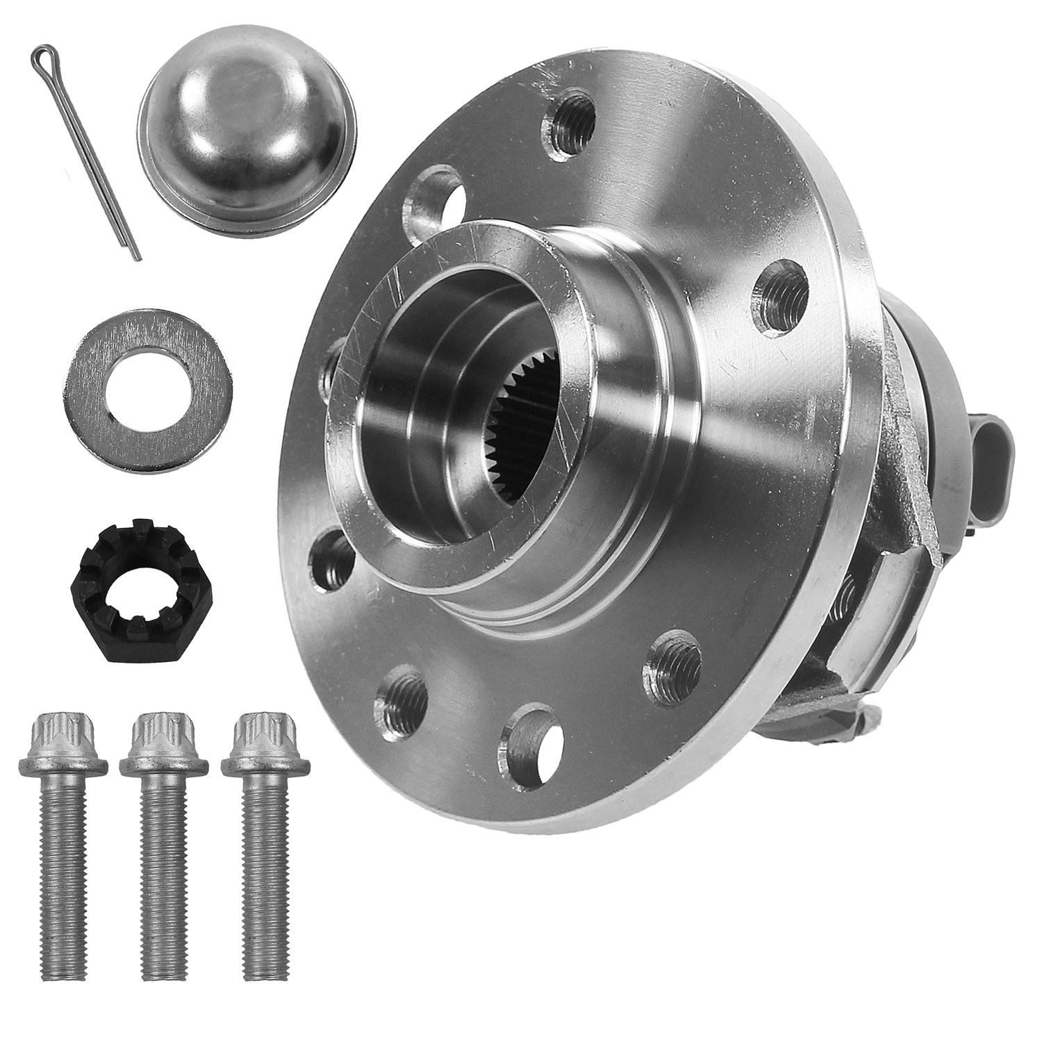 Bestprice 1x Radnabe inkl. Radlagersatz [Hersteller-Nr. 31468198] für Vauxhall, Opel