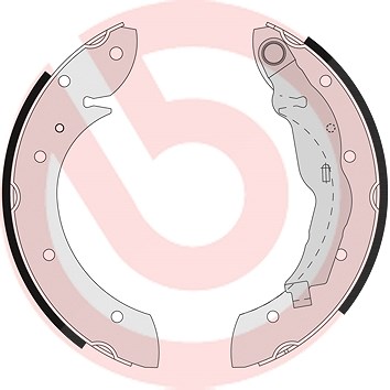 Brembo Bremsbackensatz [Hersteller-Nr. S68521] für Renault