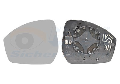 Van Wezel Spiegelglas, Außenspiegel [Hersteller-Nr. 0261837] für Jaguar, Land Rover