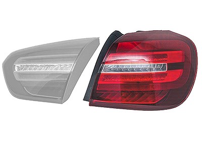 Van Wezel Heckleuchte [Hersteller-Nr. 2950922] für Mercedes-Benz