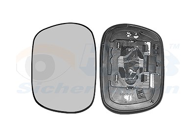 Van Wezel Spiegelglas, Außenspiegel [Hersteller-Nr. 5377837] für Toyota