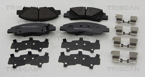 Triscan Bremsbelagsatz, Scheibenbremse [Hersteller-Nr. 811043053] für Hyundai