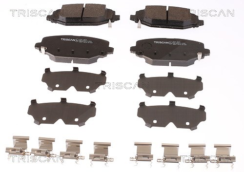 Triscan Bremsbelagsatz, Scheibenbremse [Hersteller-Nr. 811010611] für Fiat, Dodge, Chrysler, Lancia