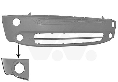 Van Wezel Stoßfänger [Hersteller-Nr. 0503576] für Mini