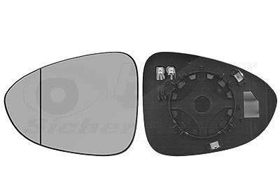 Van Wezel Spiegelglas, Außenspiegel [Hersteller-Nr. 3872837] für Opel