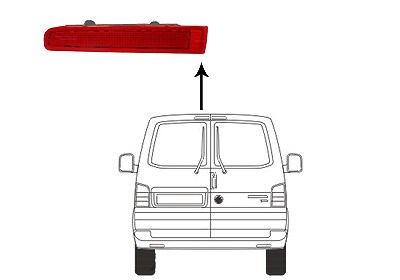 Van Wezel Zusatzbremsleuchte [Hersteller-Nr. 5790929] für VW
