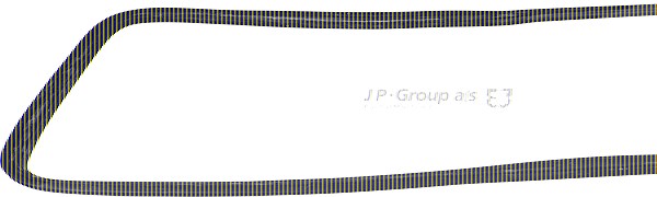 Jp Group Dichtung, Seitenscheibe [Hersteller-Nr. 1186100300] für VW