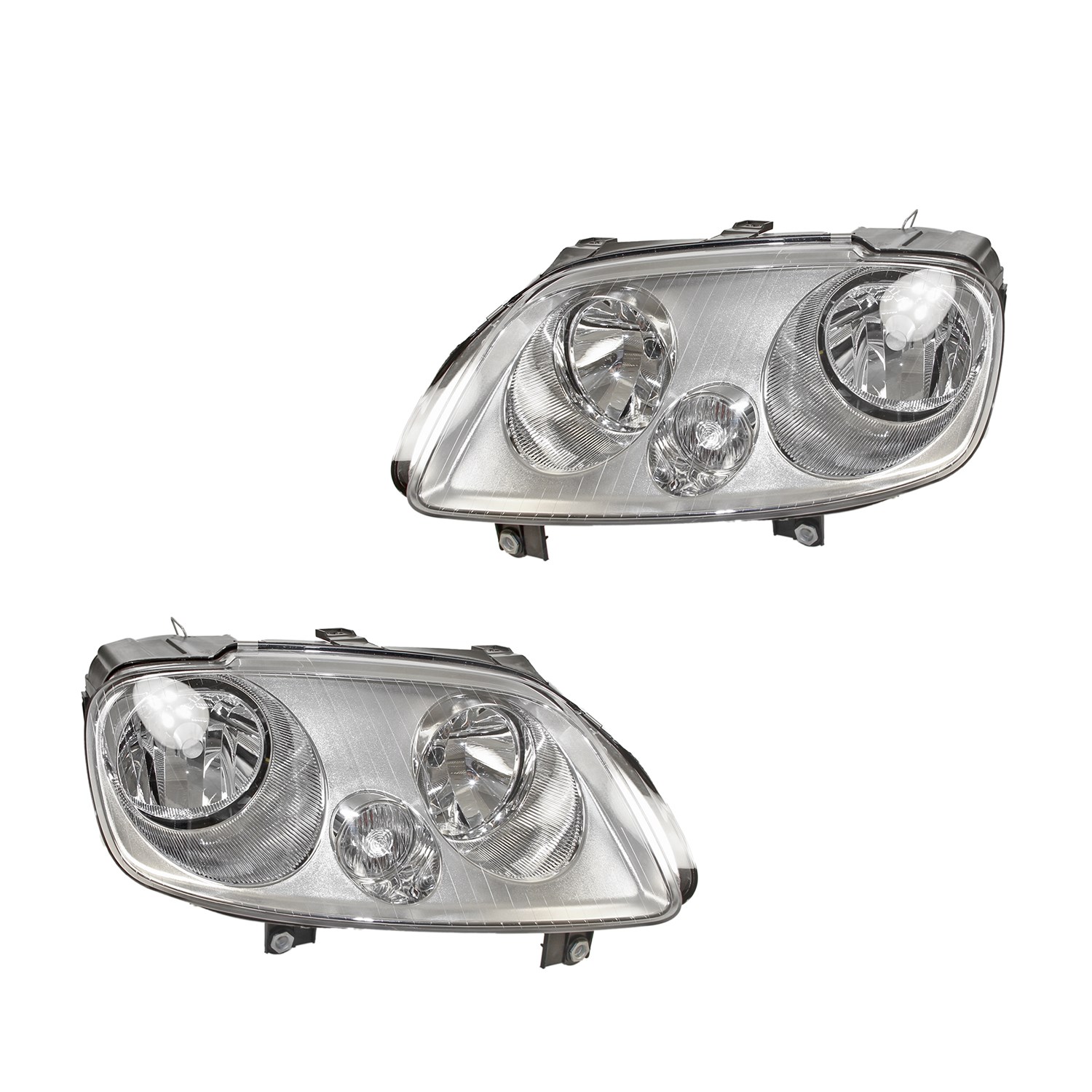 Bestprice 2x Scheinwerfer H7/H1 elektr LWR, ohne Stellmotor [Hersteller-Nr. 10427771] für VW