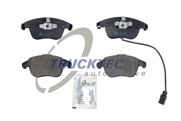 Trucktec Automotive Bremsbelagsatz, Scheibenbremse [Hersteller-Nr. 07.35.271] für Audi