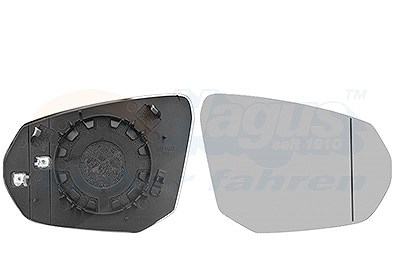 Van Wezel Spiegelglas, Außenspiegel [Hersteller-Nr. 0374836] für Audi