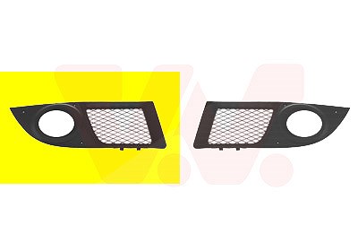 Van Wezel Lüftungsgitter, Stoßfänger [Hersteller-Nr. 1637594] für Fiat