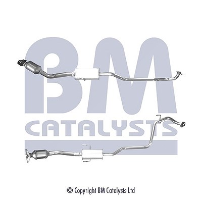 Bm Catalysts Katalysator [Hersteller-Nr. BM92090H] für Toyota
