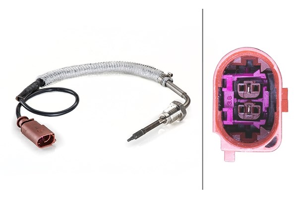 Hella Sensor, Abgastemperatur [Hersteller-Nr. 6PT014494-301] für Audi