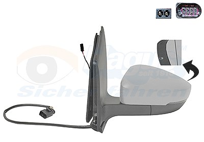Van Wezel Außenspiegel [Hersteller-Nr. 5702807] für Seat, Skoda, VW
