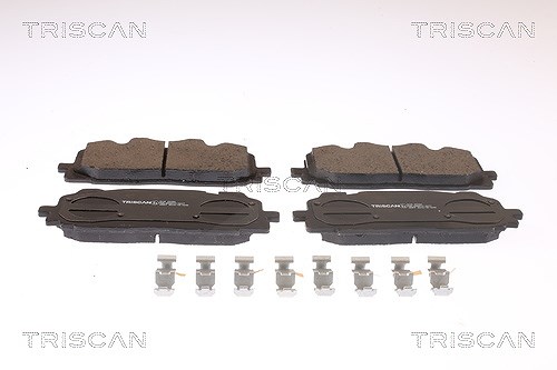 Triscan Bremsbeläge vorne (Satz) [Hersteller-Nr. 811029184] für Audi, VW