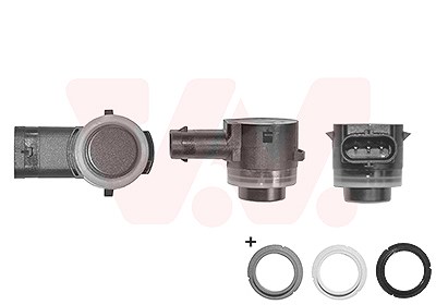 Van Wezel Sensor, Einparkhilfe [Hersteller-Nr. 0684880V] für VW, BMW, Seat, Skoda, Mercedes-Benz, Audi