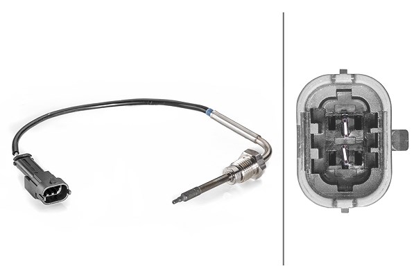 Hella Sensor, Abgastemperatur [Hersteller-Nr. 6PT014494-371] für Opel, Vauxhall
