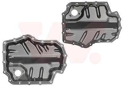 Van Wezel Ölwanne [Hersteller-Nr. 0301070] für Seat, VW, Audi, Skoda
