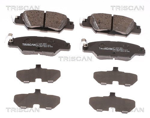 Triscan Bremsbelagsatz, Scheibenbremse [Hersteller-Nr. 811050927] für Mazda