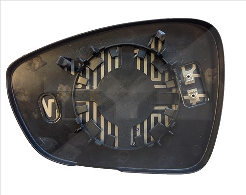 Tyc Spiegelglas, Außenspiegel [Hersteller-Nr. 305-0175-1] für Citroën
