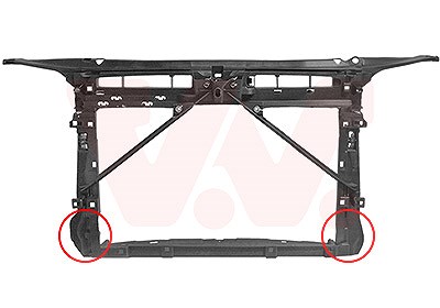 Van Wezel Frontverkleidung [Hersteller-Nr. 7624678] für Skoda