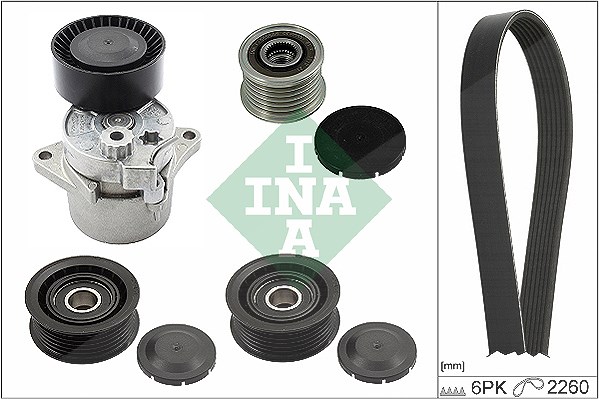 Schaeffler Ina Keilrippenriemensatz [Hersteller-Nr. 529011523] für Mercedes-Benz