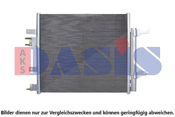 Aks Dasis Kondensator, Klimaanlage [Hersteller-Nr. 022011N] für Jaguar