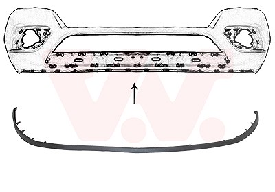 Van Wezel Spoiler [Hersteller-Nr. 3775500] für Opel