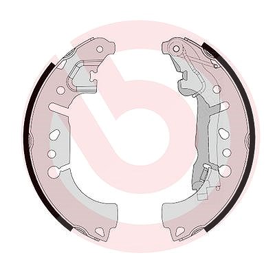 Brembo Bremsbackensatz [Hersteller-Nr. S23580] für Fiat