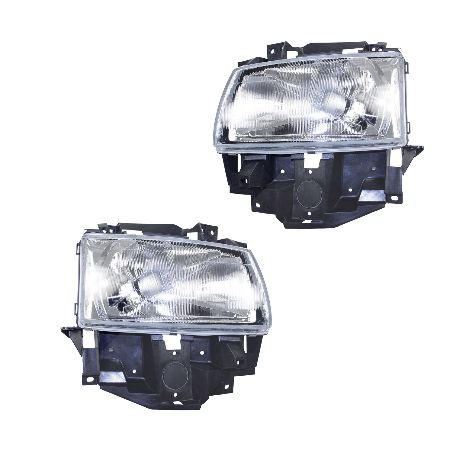 Bestprice 2x Scheinwerfer H4, ohne Stellmotor [Hersteller-Nr. 10427796] für VW