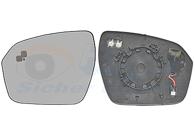 Van Wezel Spiegelglas, Außenspiegel [Hersteller-Nr. 0251835] für Land Rover