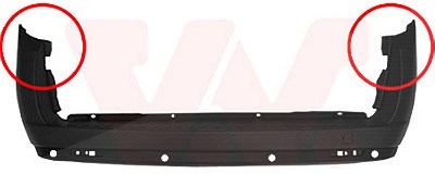 Van Wezel Stoßfänger [Hersteller-Nr. 3706541] für Opel, Fiat