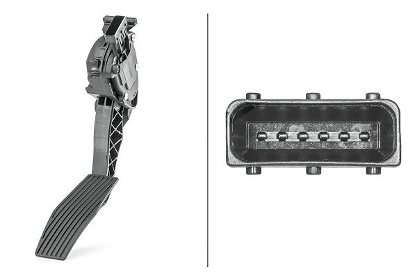Hella Sensor, Fahrpedalstellung [Hersteller-Nr. 6PV009765-741] für Chevrolet, Vauxhall, Opel