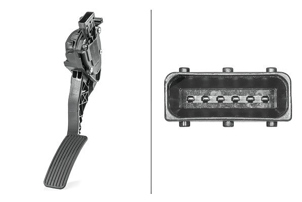 Hella Sensor, Fahrpedalstellung [Hersteller-Nr. 6PV009765-721] für Vauxhall, Chevrolet, Opel
