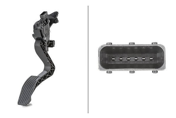 Hella Sensor, Fahrpedalstellung [Hersteller-Nr. 6PV010175-741] für Fiat
