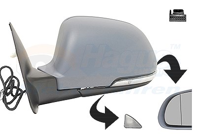 Van Wezel Außenspiegel [Hersteller-Nr. 7623805] für Skoda