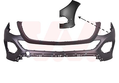Van Wezel Stoßfänger [Hersteller-Nr. 2940575] für Mercedes-Benz