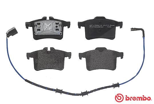 Brembo Bremsbelagsatz, Scheibenbremse [Hersteller-Nr. P36034] für Jaguar