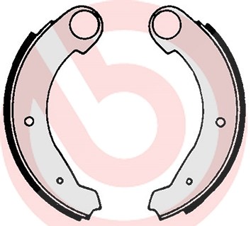 Brembo Bremsbackensatz [Hersteller-Nr. S61503] für Citroën